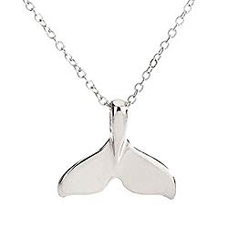 Clearance!Women Party Necklace,Todaies Retro Women Whale Tail Fish Nautical Charm Mermaid Tail Pendant Necklace Jewelry 2 Colors (46.5cm, Silver)