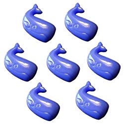 100 Whale Beads - Periwinkle Blue