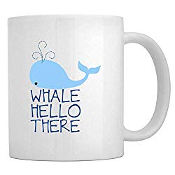 Teeburon Whale hello there Mug