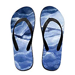 LISPLA Coloranimal Home House Slippers Flying Whale Summer Beach Slippers
