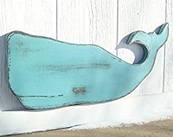 pick your color wood whale wall art
