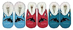 WHALE SLIPPERS (Large, Whale 3 pack)
