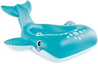 Intex, Blue Whale Kids Inflatable Boat 5'x4'