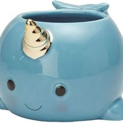 Streamline Imagined Magical Narwhal Coffee Mug, Blue