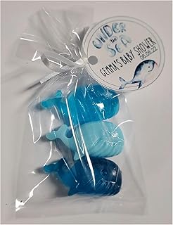 Whale Baby Shower Birthday Party Favors with Personalized Tags- Scented Soaps Lil Spout