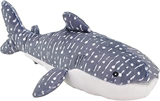 Wild Republic Ecokins Mini, Whale Shark, Stuffed Animal, 8 inches, Gift for Kids, Plush Toy, Made from Spun Recycled Water Bottles, Eco Friendly, Child’s Room Decor, Small