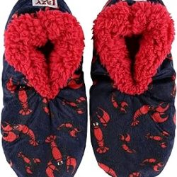 Lazy One Fuzzy Feet Slippers for Women, Cute Fleece-Lined House Slippers, Cute Slipper Socks